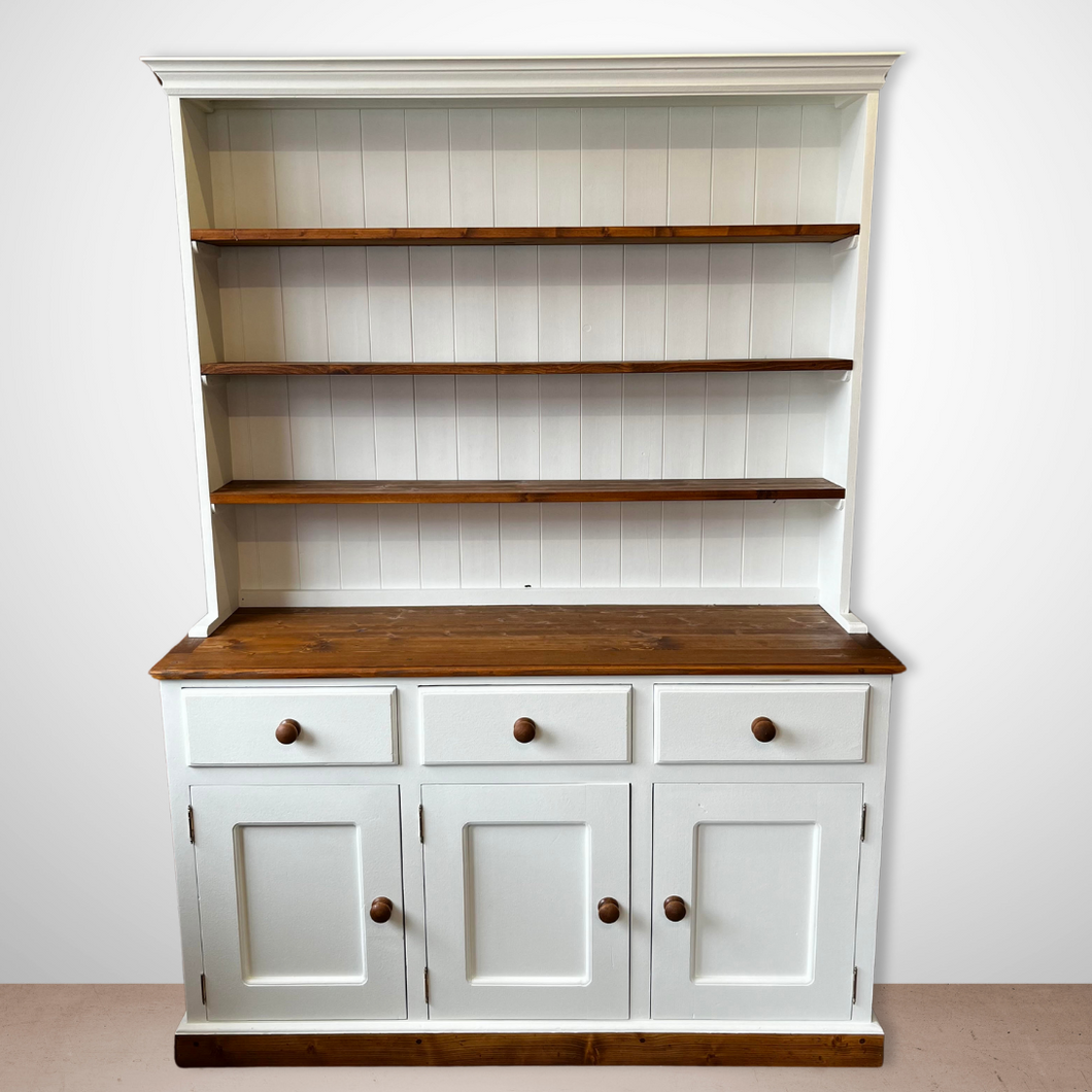 Pine Display Dresser painted in Frenchic Peppermint