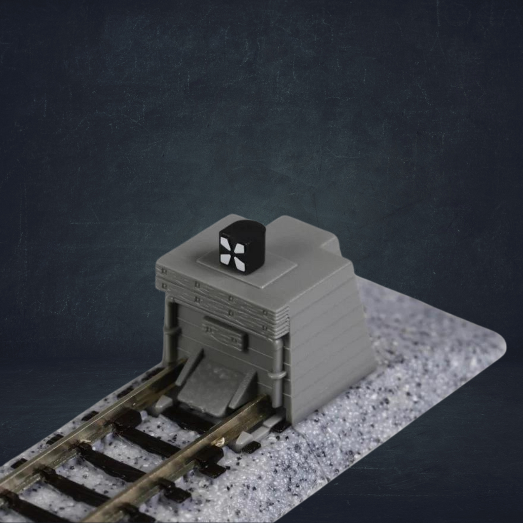 KATO - 20-046 - Straight Track With Bumper A - (S62B-A)  - Set of 2 - N Gauge