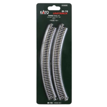 Load image into Gallery viewer, KATO - 20-110 - Curved Track (282mm Radius x 4) 45 Degree - N Gauge
