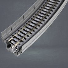 Load image into Gallery viewer, KATO - 20-531 - Single Track Curved Viaduct (348mm Radius x 2) 30 Degree - N Gauge
