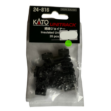 Load image into Gallery viewer, KATO - 24-816 - Insulated Rail Joiners - Unijoiners (20) - HO/N Gauge
