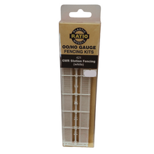 Load image into Gallery viewer, RATIO - 421 - GWR Station Fencing (White) - FENCING KITS - PECO
