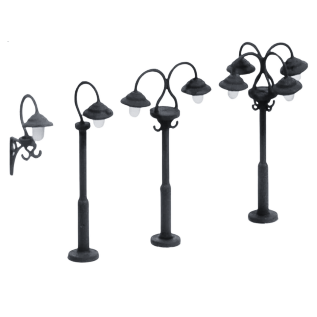 RATIO - 453 - Swan Necked Lamps (9) - PECO