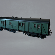 Load image into Gallery viewer, 7C021 - SR/BR 50&#39; Bogie Guards Van (Van B) - 0 Gauge - 7mm Scale - SLATER&#39;S Built Kit
