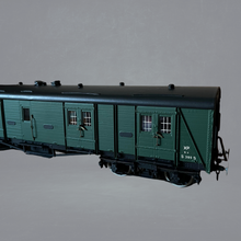 Load image into Gallery viewer, 7C021 - SR/BR 50&#39; Bogie Guards Van (Van B) - 0 Gauge - 7mm Scale - SLATER&#39;S Built Kit
