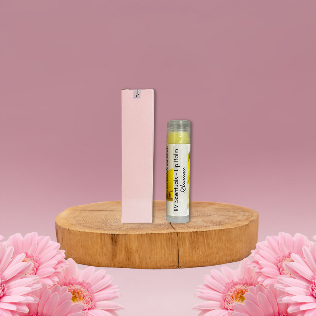 Banana Lip Balm - With Vitamin E - Tube