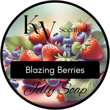 Load image into Gallery viewer, Blazing Berries Jelly Soap
