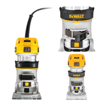 Load image into Gallery viewer, DEWALT - BRAND NEW D26200-GB 8MM (1/4&quot;) FIXED BASE ROUTER WITH EXTRA DEWALT AND BOSCH TOOLS
