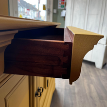 Load image into Gallery viewer, Heavy Solid Mahogany Sideboard in Honeycombe
