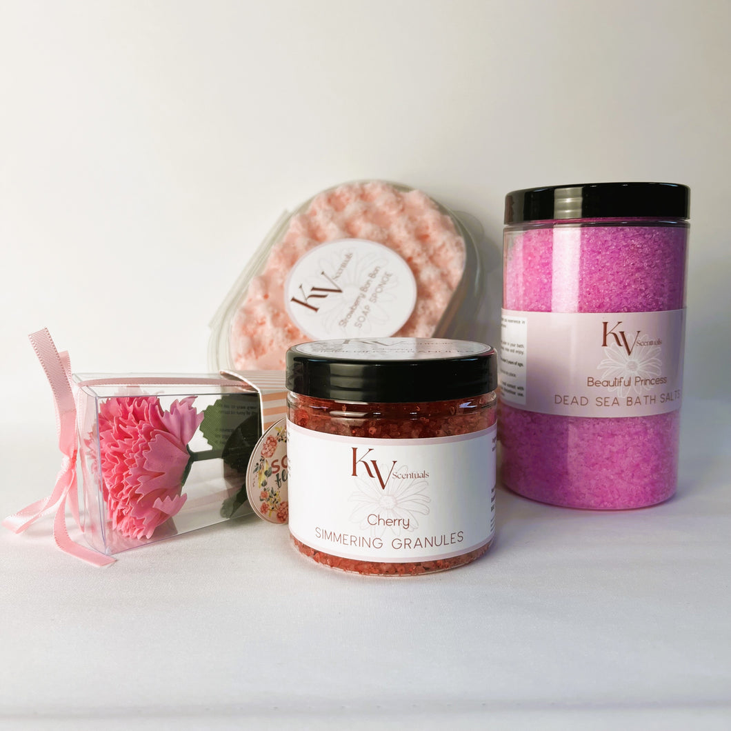 Skin Cleansing and Bath Collection - Pink