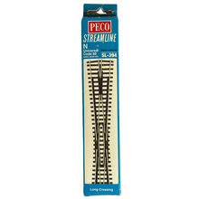 Load image into Gallery viewer, SL-394 - Long Crossing Point (8 Degree Angle) - N Gauge - PECO STREAMLINE N CODE 80
