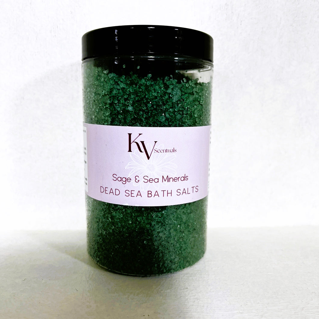 Sage & Sea Minerals Dead Sea Bath Salts 475g