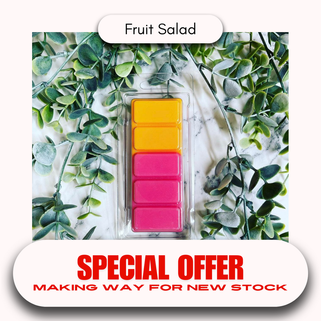 Fruit Salad Wax Melt Snap Bar