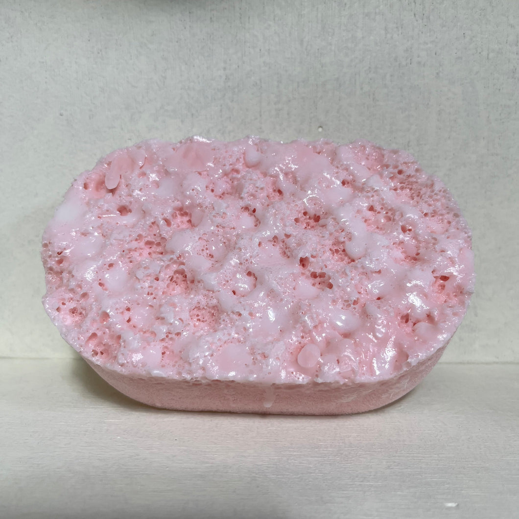 Strawberry Bon Bon Exfoliating Soap Sponge