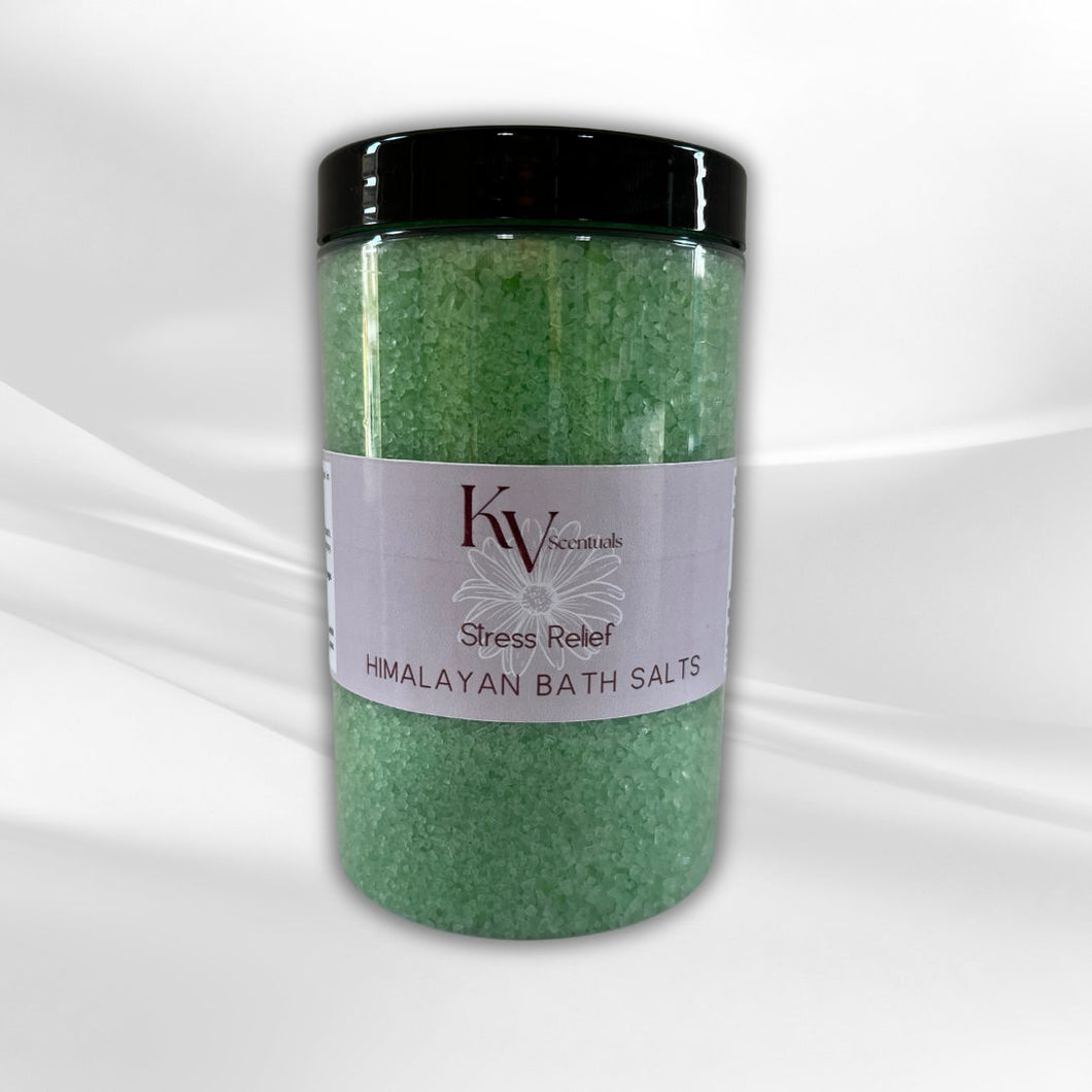 Stress Relief Aromatherapy Bath Salts - 475g