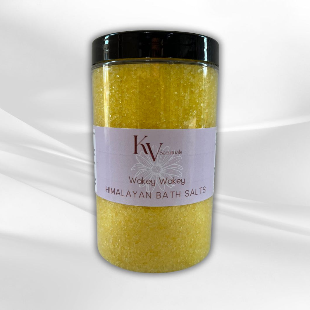 Wakey Wakey Aromatherapy Bath Salts - 475g