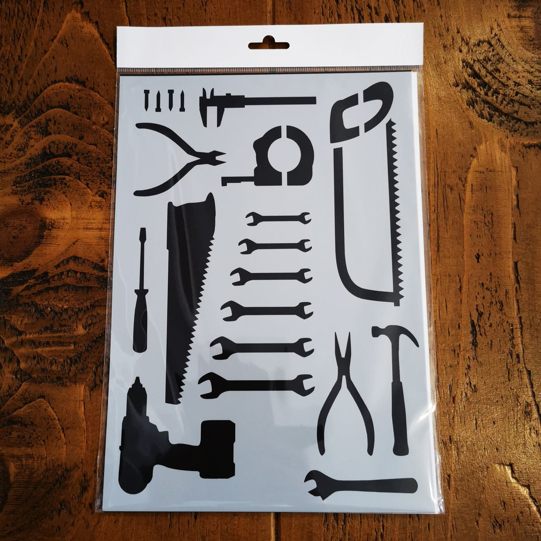 Stencil - No.111 - A4 - Tools