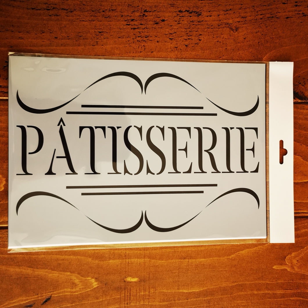 Stencil - No.119 - A4 - Patisserie