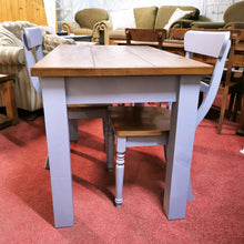 Load image into Gallery viewer, New Handmade Rustic Pine Painted Table and 2 Chairs
