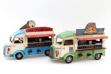 Load image into Gallery viewer, Tin Food Van Decorative Ornament - 2 Designs
