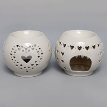 Load image into Gallery viewer, Rounded Heart Cut Out Oil or Wax Burner
